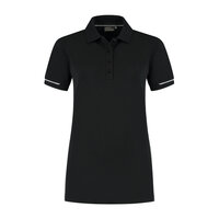 Poloshirt Carsen Ladies Black/Sport Grey XS t/m XXL 