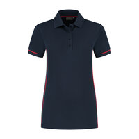Poloshirt Carsen Ladies Real Navy/Red XS t/m XXL