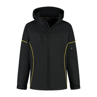 Softshell Jacket Curtis Black/Yellow S t/m 5XL 