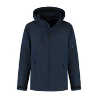 Softshell Jacket Curtis Real Navy/Royal Blue S t/m 5XL 