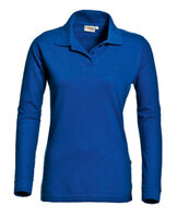 Poloshirt Matt Ladies Long Sleeve Royal Blue  XS  t/m XXL