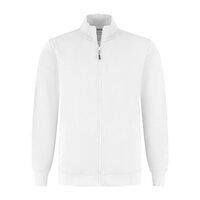 Sweatvest Luis White XS t/m 6XL (Leverbaar januari 2026)