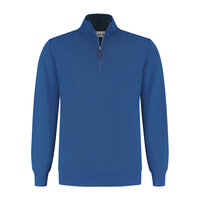 Zipsweater Lux Cobalt Blue XS t/m 6XL (Leverbaar januari 2026)