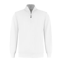 Zipsweater Lux White XS t/m 6XL (Leverbaar januari 2026)