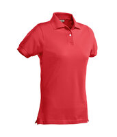 Poloshirt Charma Ladies Red  XS  t/m XXL (Uitlopende kleur) (Maat S niet leverbaar)