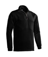 Zipsweater Alex Black  S  t/m  5XL 