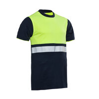 T-shirt Hannover Real Navy / Fluor Yellow S t/m 5XL (Maat S, L, 3XL en 5XL niet leverbaar) (Uitlopend product)