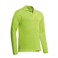Poloshirt Matt Long Sleeve Lime  S  t/m  3XL (Uitlopende kleur)