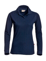 Poloshirt Matt Ladies Long Sleeve  Real Navy  XS  t/m  XXL 