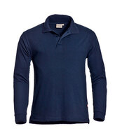 Poloshirt Matt Long Sleeve Real Navy  XS  t/m  3XL 