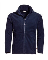 Full zip polarfleece jack Bormio Real Navy  S  t/m  5XL 