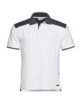 Tivoli Poloshirt white / graphite XS t/m 5 XL (Maat L is weer leverbaar vanaf 30-07-2023) Tivoli Poloshirt white / graphite XS t/m 5 XL (Maat L is weer leverbaar vanaf 30-07-2023)