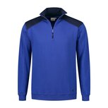 Zipsweater Tokyo S t/m 5XL Royal Bleu / Real Navy ( maat M is weer beschikbaar vanaf 22-01) Zipsweater Tokyo S t/m 5XL Royal Bleu / Real Navy ( maat M is weer beschikbaar vanaf 22-01)