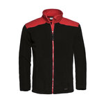 Trento Fleecevest Black/Red S t/m 5XL ( L, XL en XXL weer leverbaar vanaf 31-03-2022) Trento Fleecevest Black/Red S t/m 5XL ( L, XL en XXL weer leverbaar vanaf 31-03-2022)