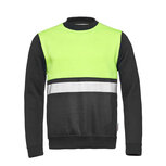 Sweater Helsinki Graphite / Fluor Yellow S t/m 5XL (Maat 4XL en 5XL niet leverbaar) Sweater Helsinki Graphite / Fluor Yellow S t/m 5XL (Maat 4XL en 5XL niet leverbaar)